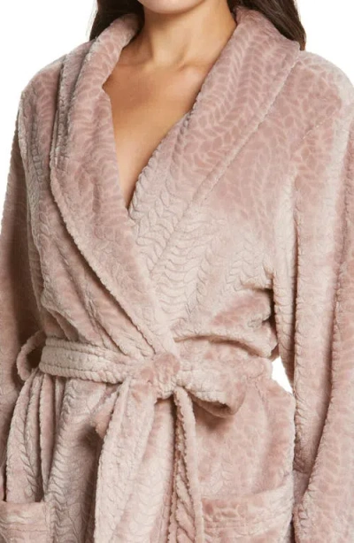 Honeydew Intimates Warm It Up Short Robe In Pink