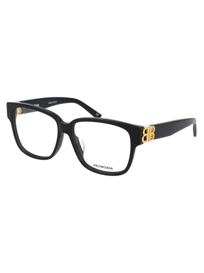 Balenciaga Black Acetate Optical Glasses In Black