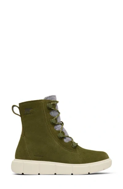 Sorel Explorer Iii Joan Waterproof Boot In Green