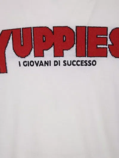 Mc2 Saint Barth Crew Neck Graphic Print Long Sleeve Sweatshirt In Neutral