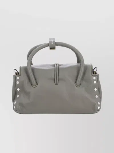 Zanellato Chic Shoulder Bag Detachable Strap In Neutral