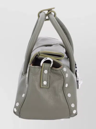 Zanellato Chic Shoulder Bag Detachable Strap In Neutral