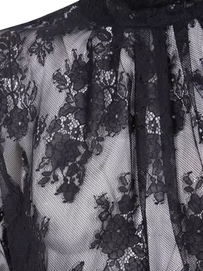 Semicouture "blanca" Dress In Black