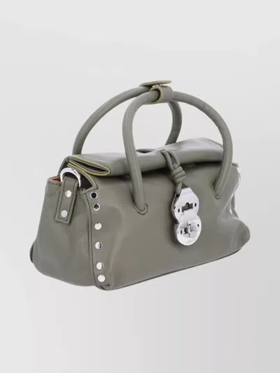 Zanellato Chic Shoulder Bag Detachable Strap In Neutral