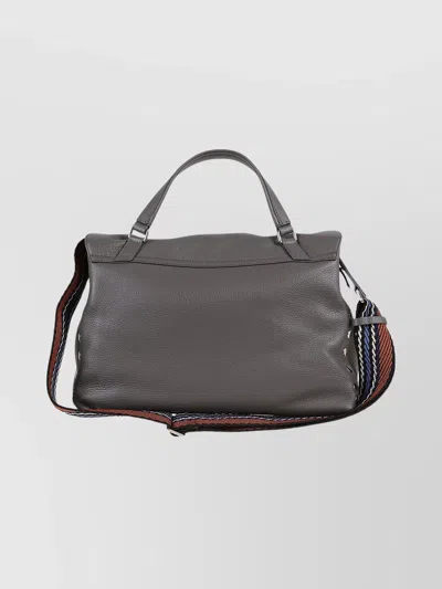 Zanellato Daily Shoulder Bag Removable Straps In Purple