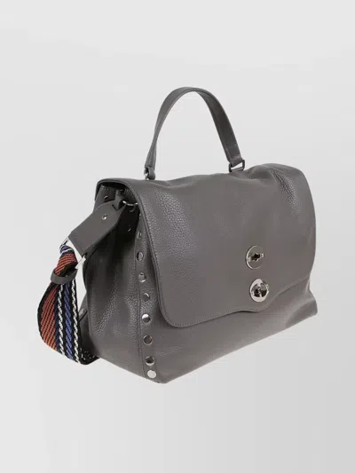 Zanellato Daily Shoulder Bag Removable Straps In Purple