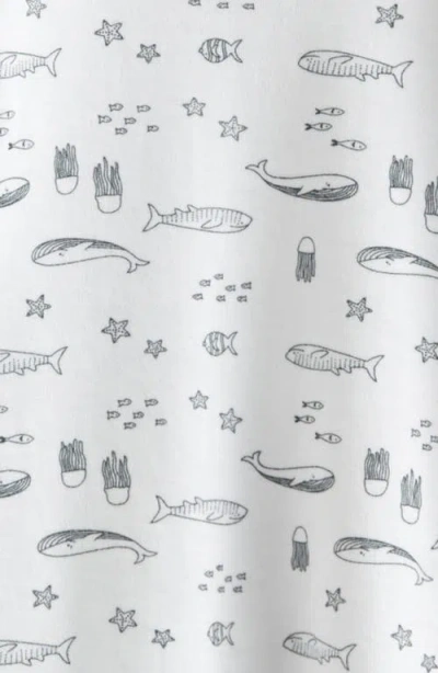 Nordstrom Print Cotton Footie Romper In Multi