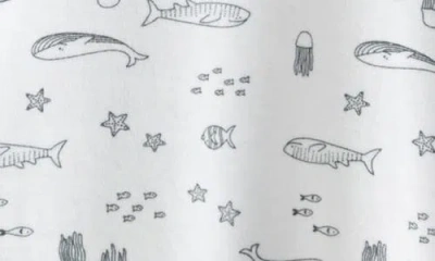 Nordstrom Print Cotton Footie Romper In Multi