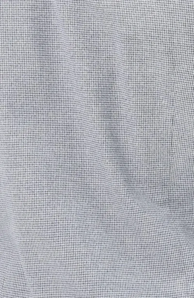 Barbour Turner Houndstooth Button-down Shirt In Blue