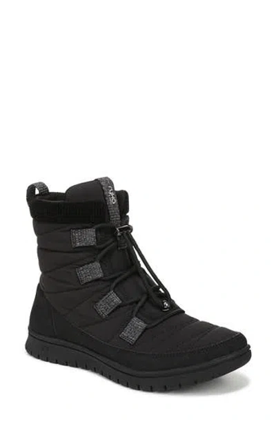 Ryka Rykä Sienna Water Repellent Bootie In Black