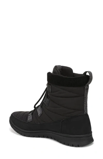 Ryka Rykä Sienna Water Repellent Bootie In Black