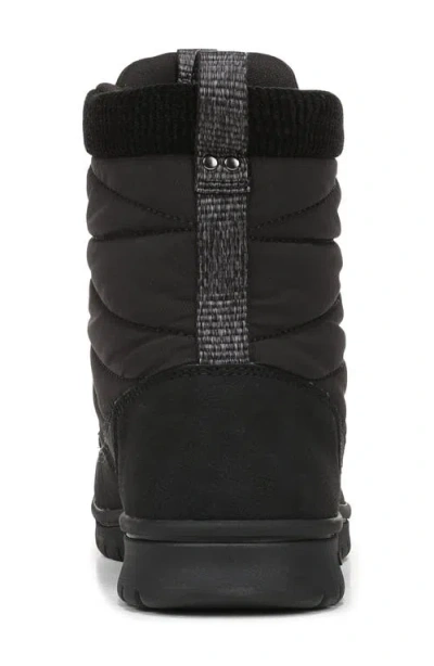 Ryka Rykä Sienna Water Repellent Bootie In Black