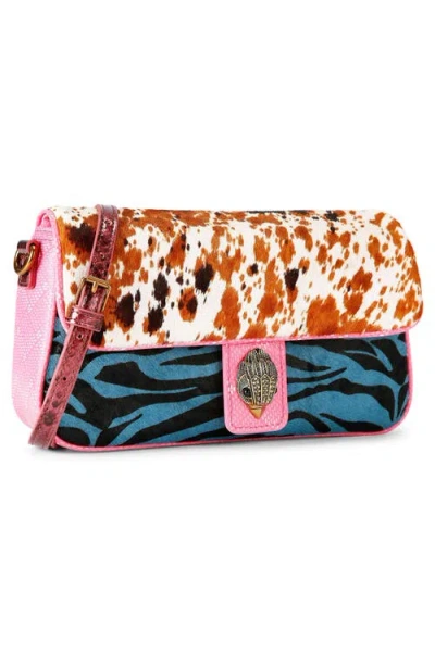 Kurt Geiger Camden Flap Shoulder Bag In Multi