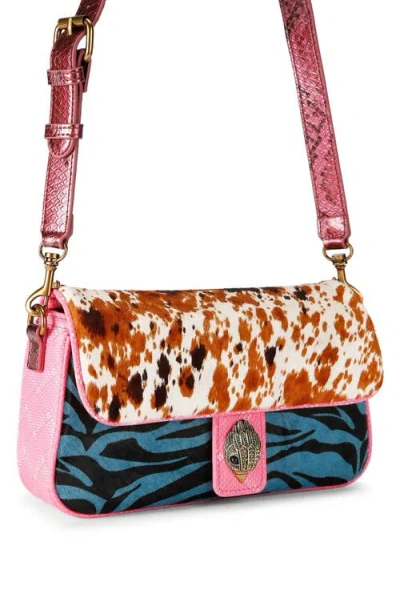 Kurt Geiger Camden Flap Shoulder Bag In Multi