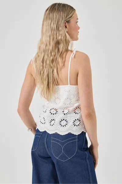 Rolla's Afterglow Eyelet Cami