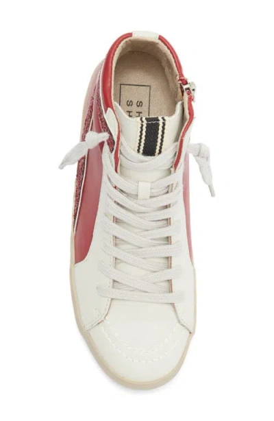 Shushop Kids' Roony High Top Sneaker In Multi