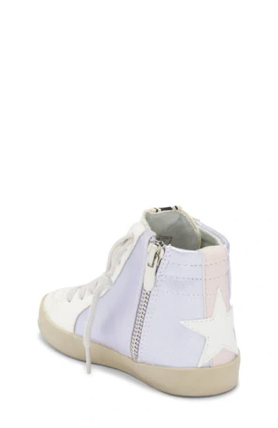 Shushop Kids' Roony High Top Sneaker In White