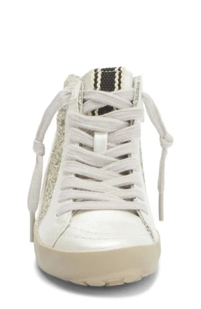 Shushop Kids' Roony High Top Sneaker In White