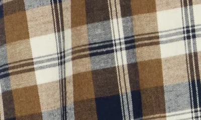 James Campbell Jenning Plaid Twill Button-down Shirt In Multi