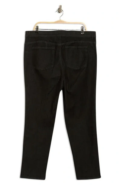 Ruby Rd. Ruby Rd Tummy Control Straight Leg Jeans In Black