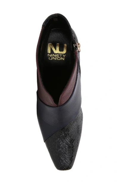 Ninety Union Astoria Snip Toe Bootie In Multi