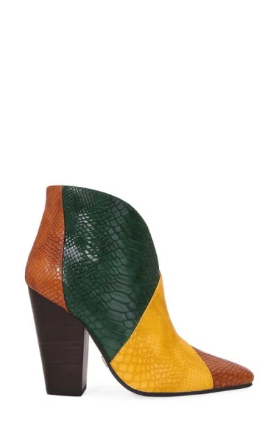 Ninety Union Astoria Snip Toe Bootie In Multi