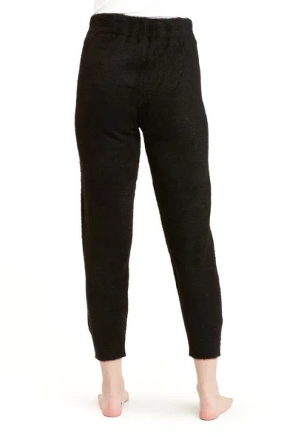 Threads 4 Thought Gwynne Fuzzy Knit Joggers In Black