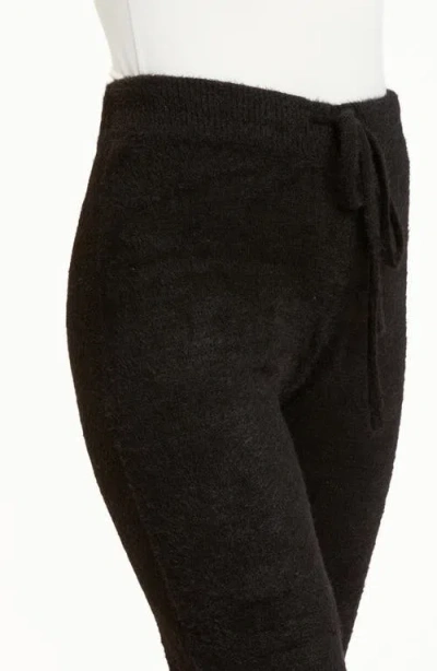 Threads 4 Thought Gwynne Fuzzy Knit Joggers In Black