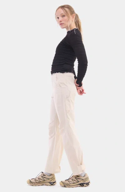 Halfdays Ynes Texture Top In Blue