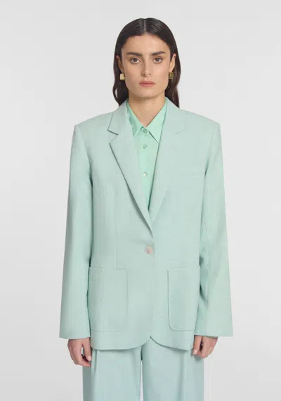 Viktoria & Woods Paradox Blazer In Green