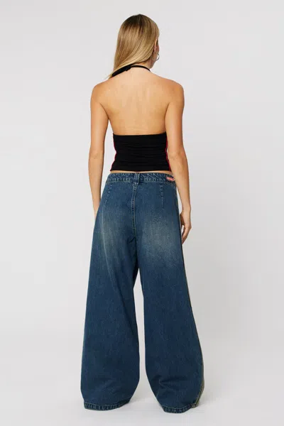 Abrand Off Duty Halter In Black