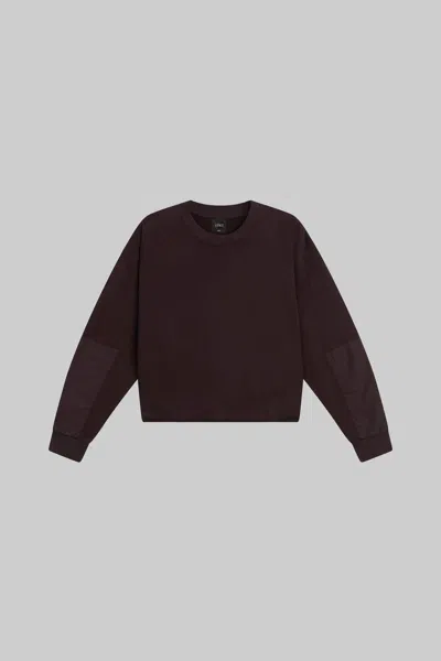 Leset Jamie Patch Crew In Brown