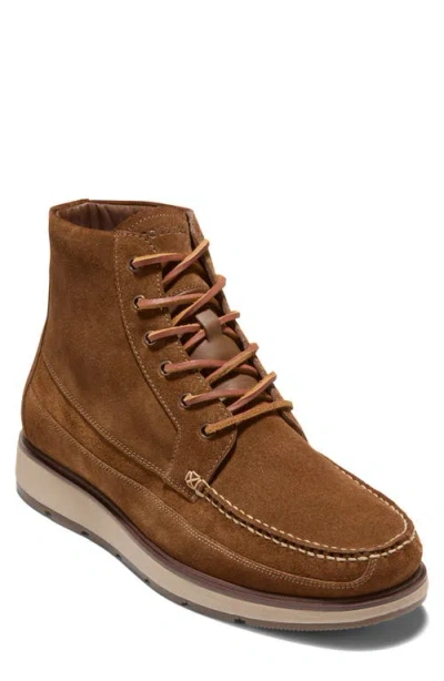 Cole Haan Muir Waterproof Moc Toe Boot In Brown