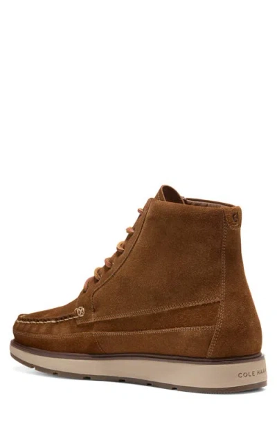 Cole Haan Muir Waterproof Moc Toe Boot In Brown