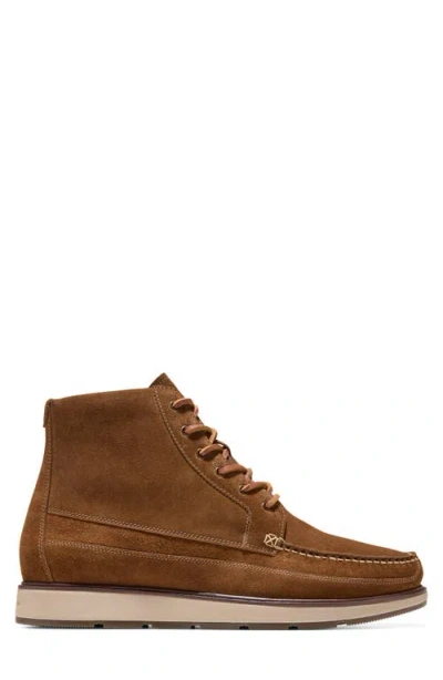 Cole Haan Muir Waterproof Moc Toe Boot In Brown