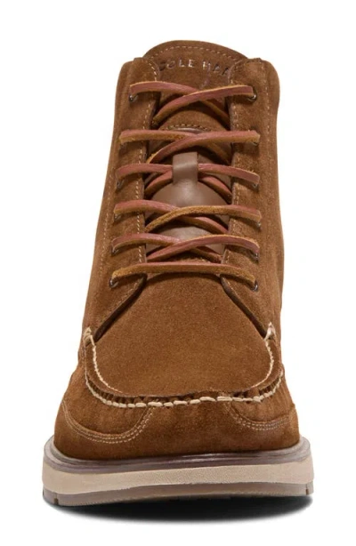 Cole Haan Muir Waterproof Moc Toe Boot In Brown