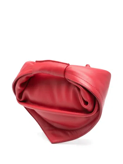 Federico Cina Midi Tortellino Bag In Red