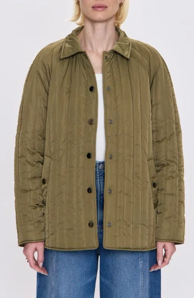 Pistola Sawyer Quilted Barn Jacket In Olive In Green
