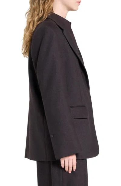 Twp Jillian Notched-lapels Blazer In Brown