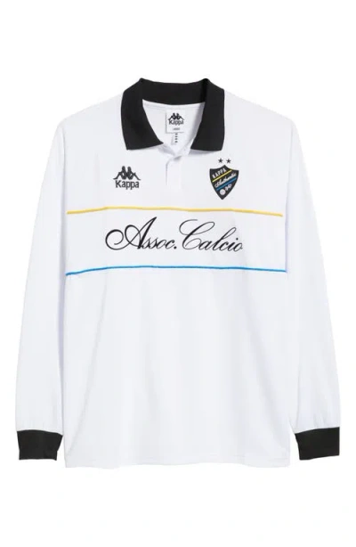 Kappa Olafure Authentic Soccer Shirt In White