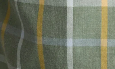 Untuckit Silva Windowpane Check Cotton Flannel Button-up Shirt In Multi