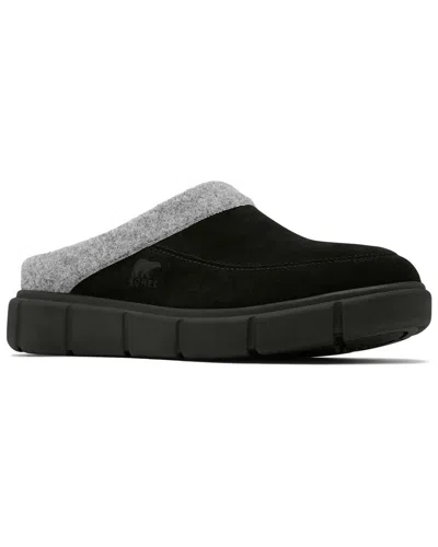 Sorel Explorer™ Iii Suede Mule In Black