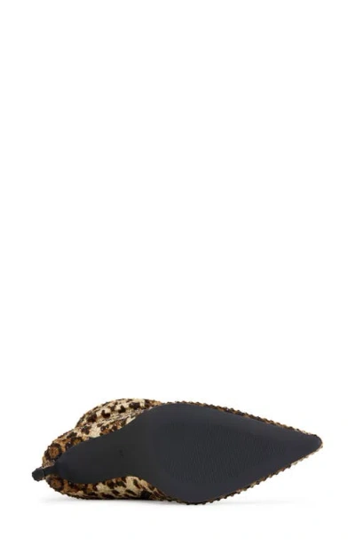 Azalea Wang Grant Pointed Toe Slouch Over The Knee Boot In Animal Print