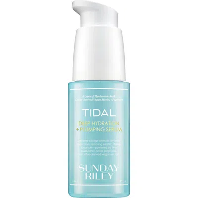 Sunday Riley Tidal Deep Hydration And Plumping Serum 1 Oz/30 ml In Transparent