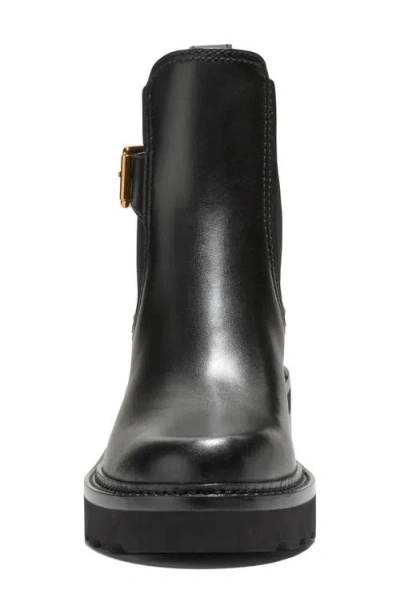 Cole Haan Hanover Leather Bootie In Black
