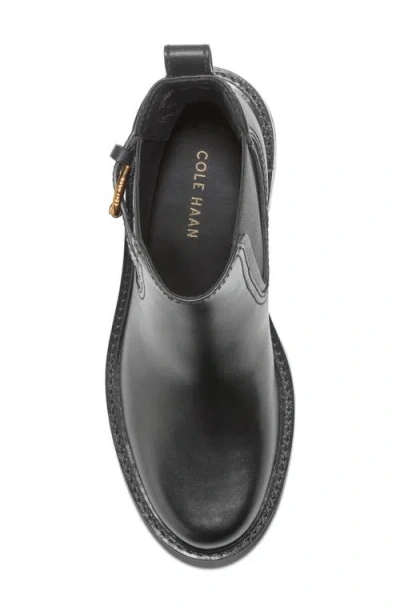 Cole Haan Hanover Leather Bootie In Black