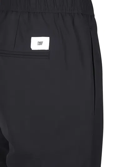 P.m.d.s Pmds Steve Wool Trousers In Black