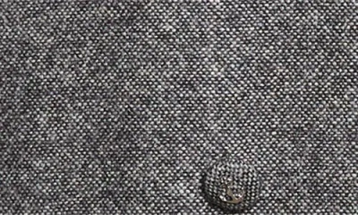 Thom Browne Donegal Long Sleeve Wool Dress In Gray