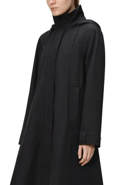 Rains Suva Vision Softshell A-line W Jacket In Black