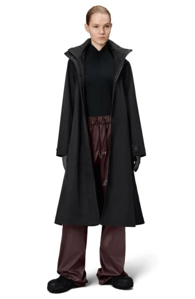 Rains Suva Vision Softshell A-line W Jacket In Black